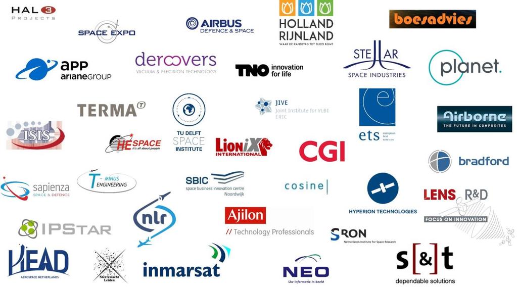 Pagina 5 5. Bedrijfsleden In 2017 is ook het aantal bedrijfsleden toegenomen. In de categorie Start-Up hebben we Stellar Space Industries, Planet Labs Netherlands en HEAD Aerospace mogen verwelkomen.