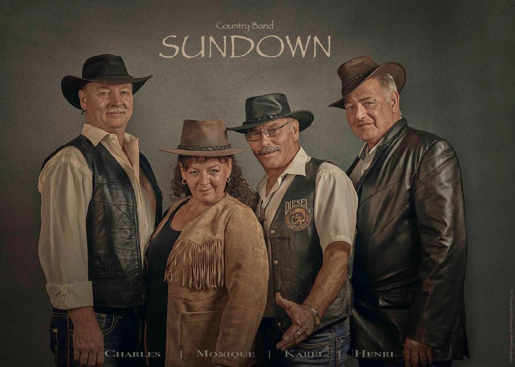 Kikkerland country Interview Country Band Sundown We zijn in gesprek met Charles Nefkens van Country Band "Sundown" Vertel eens Charles, hoe is de band tot stand gekomen?