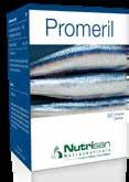 35 Promeril Promeril bevat omega-7 visolie en vitamine B2. Vitamine B2 ondersteunt de huid, de slijmvliezen en de ogen. Wat zijn de bijzondere eigenschappen van Promeril?