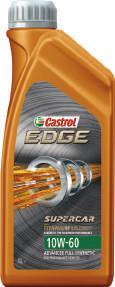 HET CASTROL EDGE GAMMA CASTROL EDGE 0W-40 Castrol EDGE 0W-40 geeft u het vertrouwen om de maximale prestaties te vragen van de hedendaagse moderne hoogpresterende sportmotoren.