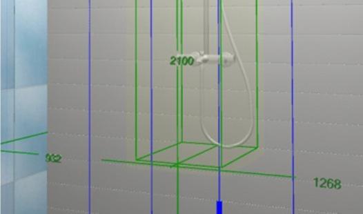 In MENU ZICHT UITGEBREID RENDERSTYLE kunt u van de standaard weergave wisselen naar schetsmode.