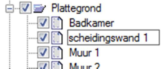 2 Verbeterde weergave van sanitair objecten in het eigenschappen venster Chroom en keramiek worden nu ook in het 3D eigenschappen venster zeer realistisch weergegeven. 2.3 Navigatie.