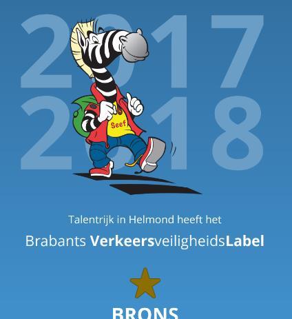 Brabants Verkeersveiligheids Label (BVL) Het afgelopen schooljaar is de verkeerswerkgroep druk bezig geweest.