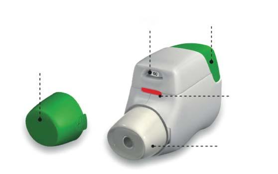 Wijze van toediening Voor inhalatie. Instructies voor gebruik: Vertrouwd raken met Eklira Genuair: Haal de Genuair-inhalator uit het zakje en zorg dat u vertrouwd raakt met de onderdelen ervan.