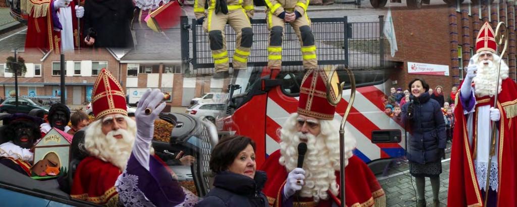 per brandweerauto aan bij de OBS in Beekbergen.