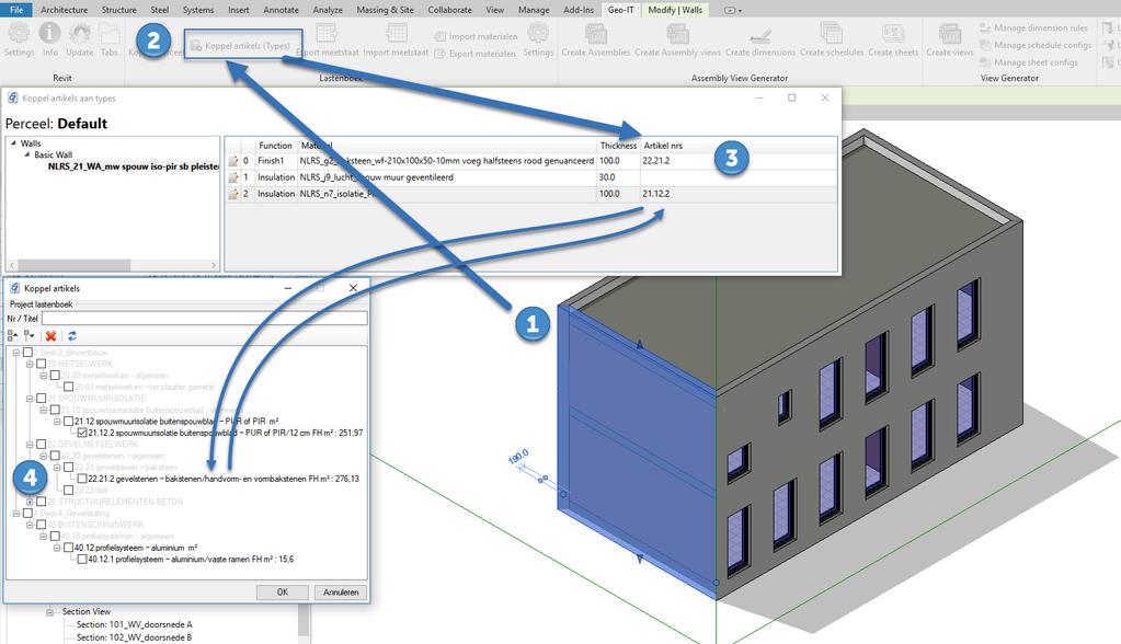 Revit types <=>