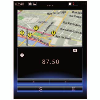 Android Auto, Carplay (2/4) CarPlay presentatie CarPlay is een ingebouwde service op uw smartphone waarmee u bepaalde applicaties op uw telefoon kunt gebruiken via het scherm van uw multimediasysteem.