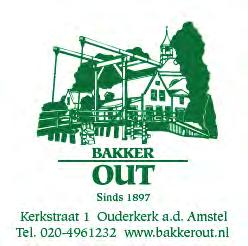 Hoger Einde Zuid 26, 1191 AH Ouderkerk a/d Amstel tel: