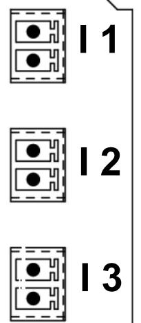 Externe klem-stroomsensoren voor CAN-EZ2/E Elektrische meting Er dient erop te worden gelet, dat de stroomsensor correct wort toegewezen (I1 met U1, I2 met U2 en I3 met U3) en de energierichting