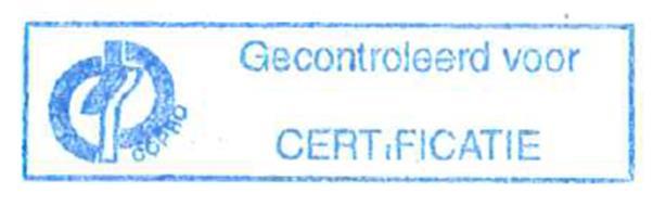 RNR 06 Certificatie en registratie Indienen voor certificatie: - Verantwoordingsnota - Proefverslagen van externe laboratoria - Technische fiches van grondstoffen Nazicht door de