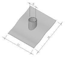 TOEBEHOREN Vaste loodpan Maattabel Type doorvoer 103 Rookgas 80 mm 113 Rookgas 90 mm 118 Skyline 60/100 mm, PP ventilatie 100 mm 123 Rookgas of aluminium ventilatie 100 mm, rioolontluchting 110 mm