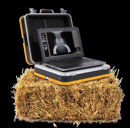 Leonardo Mini DR 10x12 Veterinaire bestseller, geheel draadloos inclusief robuuste transportkoffer, laptop, protectionbox en Dicom PACS DR-X software.