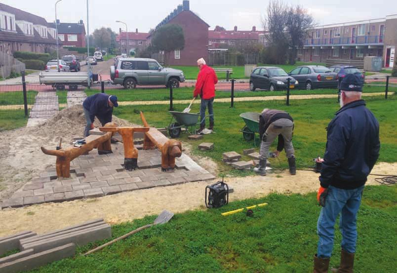 Rengerspark Op zaterdag 4 november werd de landelijke Natuurwerkdag georganiseerd.