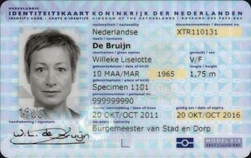Uw identiteitsbewijs kan een Nederlands paspoort, rijbewijs of identiteitsdocument zijn.
