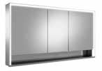 000 h), lamp niet vervangbaar Binnenuitvoering: 1 stopcontact 2 in hoogte verstelbare glasplanchetten nis is over de gehele breedte deur-stootbuffer Afmetingen (b x h x d): 650 x 735 x 165 mm / 54