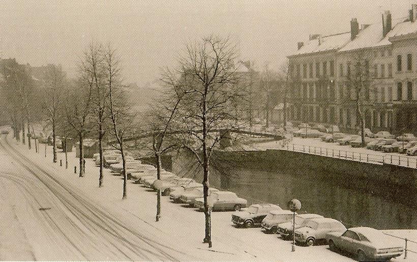 De doortocht van grote schepen was