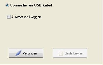 3. Programmeren met pc via USB-poort Het software opstarten.