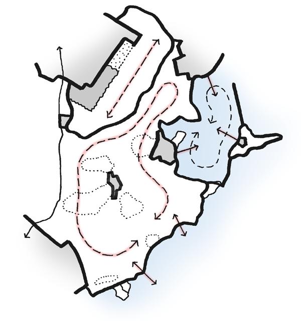 het herkenbaar houden van randen van droogmakerijen en boezemkaden. > Houd de randen van de droogmakerijen vrij van bebouwing.