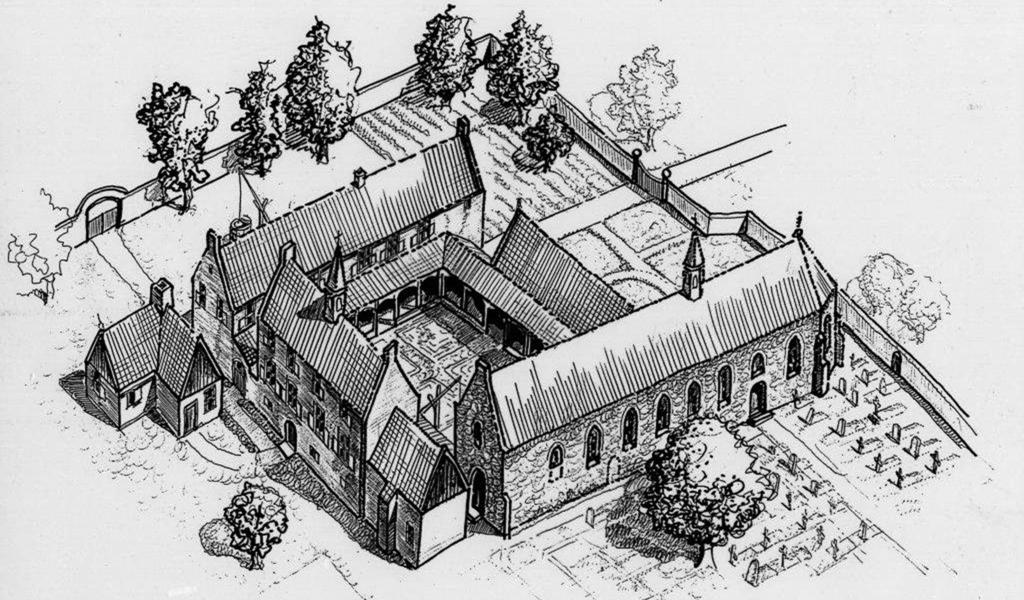 In Oldenzaal kun je veel sporen van het verleden ontdekken. Zoals op de plek waar tussen 1465 en 1652 het Agnesklooster stond. In het Agnesklooster woonden nonnen.
