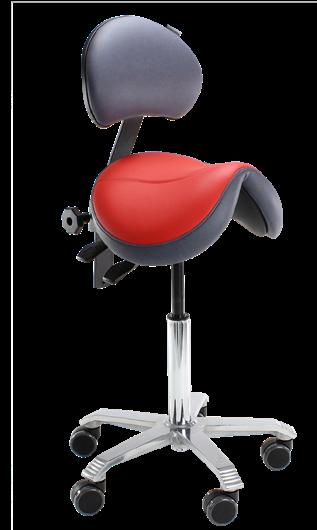 De Ergo shape kruk met 360 Support: de handige multifunctionele arm- en rugsteun, geschikt voor de Ergo shape werkstoelen