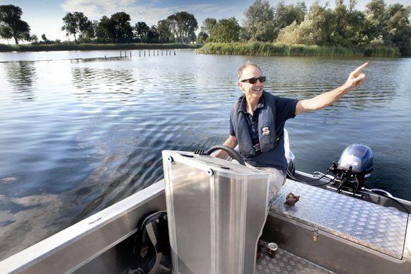 Van dit soort onderwater-beelden wordt Specken erg blij. Ze vormen het bewijs dat het de goede kant opgaat met de oude Vecht.