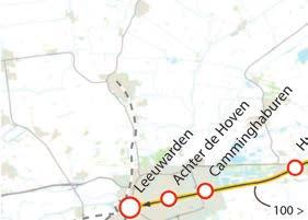 Ten behoeve van de gewenste dienstregeling voor Extra Sneltrein Groningen Leeuwarden moeten de treinen elkaar kunnen kruisen tussen Zuidhorn en Hoogkerk wanneer ze zich buiten het station bevinden.