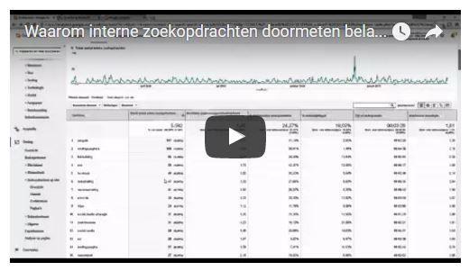 Hoofdstuk 4: Vinden jouw klanten wel wat ze zoeken? Veel websites hebben een interne zoekfunctie. Dit betekent dat je op de website zelf kunt zoeken naar een bepaald onderwerp.