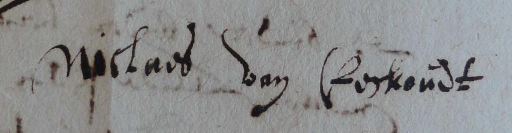 IV. Nicolaes van Eeckhout ca 1594. Humbeek 1648. x (Beigem 1618) Elisabeth Vleeracker ca 1597, q d 1638. (dv. Antoon en Catharina Lauwers). xx (Humbeek 9 juli 1638).