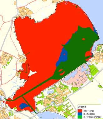 Het Toetsingskader voor zandwinning en het nuttig toepassen van sediment (zie deel Toetsingskaders voor de volledige tekst) gaat in op: de kans op negatieve effecten van zandwinning op