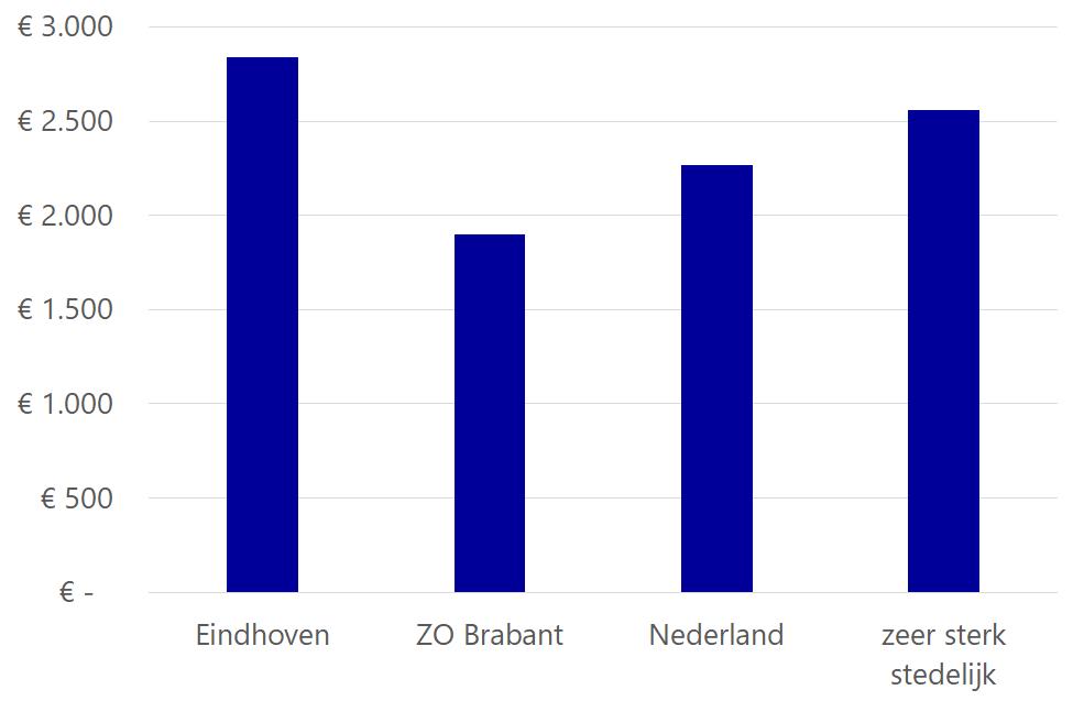 Samenvatting Eindhoven heeft een sterk stedelijke opzet. Er is op sommige plekken extreme leegstand, dat vraagt aandacht. Overall is er veel te hoge leegstand in de Retail.