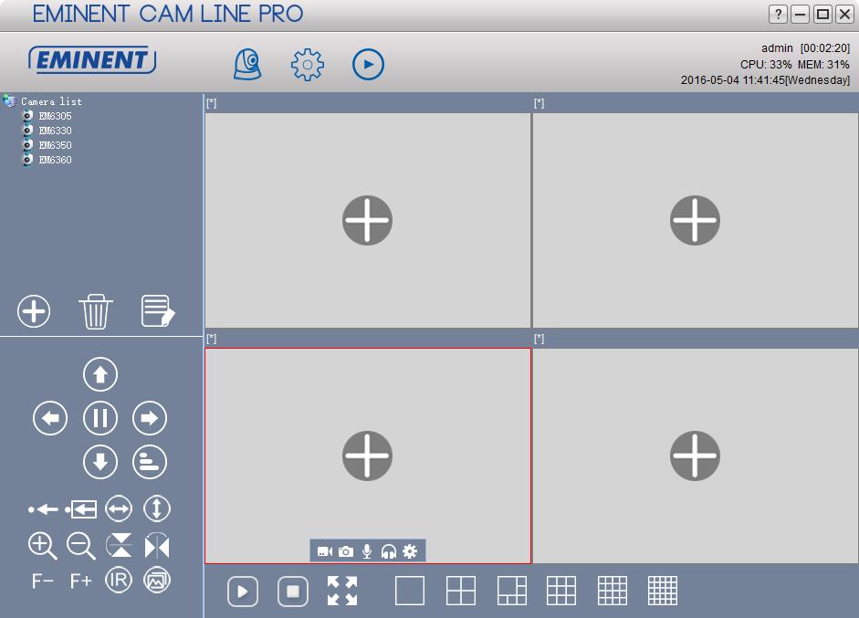 5.0 CamLine Pro pc-software 28 NEDERLANDS 5.1 Het overzicht van CamLine Pro 1 5 6 7 2 2 3 4 8 9 10 11 12 13 14 15 16 17 18 19 20 21 22 23 24 25 4 26 27 28 29 30 31 32 33 34 1. Cameralijst 18. Focus 2.