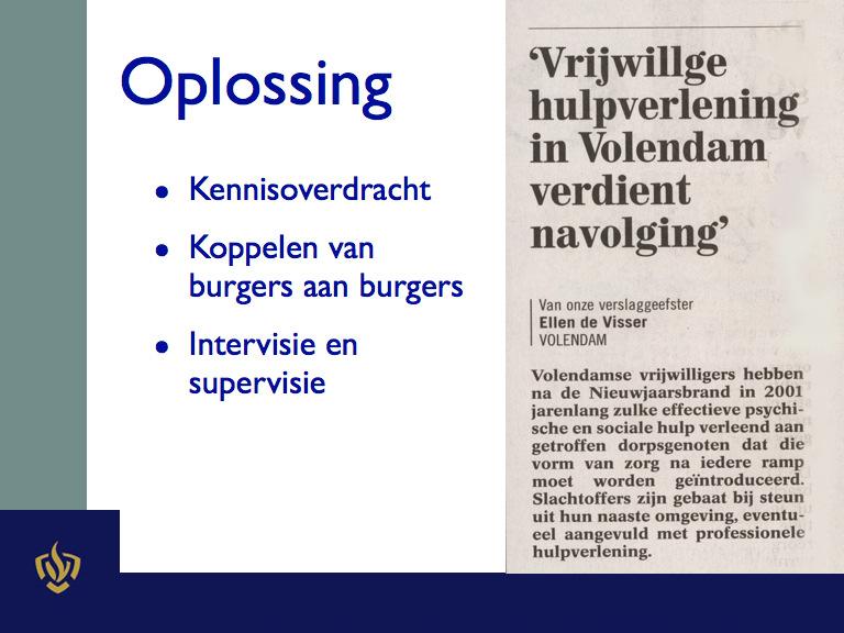 Oplossing Kennisoverdracht Koppelen van