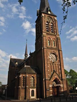 Bavel - H. Maria Hemelvaartkerk Brigidastraat 1 De kerk is in 1886 gebouwd ter vervanging van de middeleeuwse Brigidakerk die stond op het nog bestaande kerkhof.