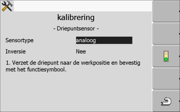 8 Toepassing Tractor-ECU Parameters van een voertuigprofiel configureren.