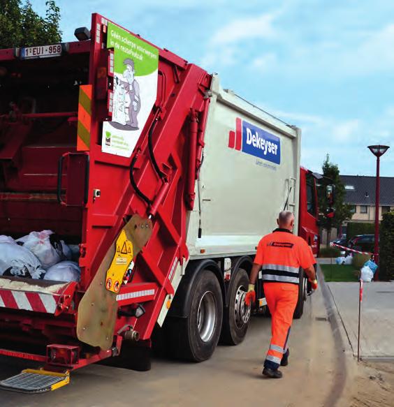 pictogrammen: TEXTIEL Inzameling via kledijcontainers.