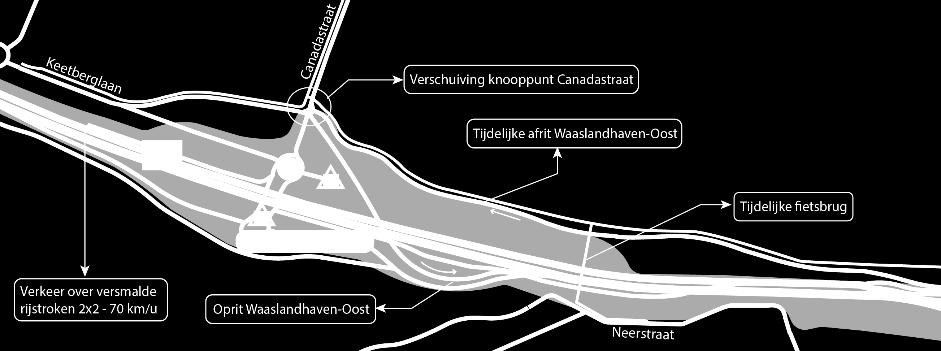 Fase 1-2 Op- en afrit Waaslandhaven-Oost open Waaslandhaven-Oost Antwerpen