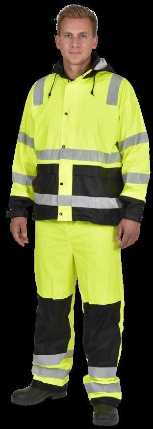 68 WORK ATEC HIGH-VIS 170 g/m 2 PU/Polyester. Waterdichtheid: 5.