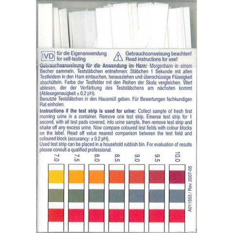 ph-indicatorpapier met schaaldelen van 0,5 Meten van de ph met een ph-meter Als je heel nauwkeurig de ph wilt meten kun je met een ph-meter een meting verrichten.