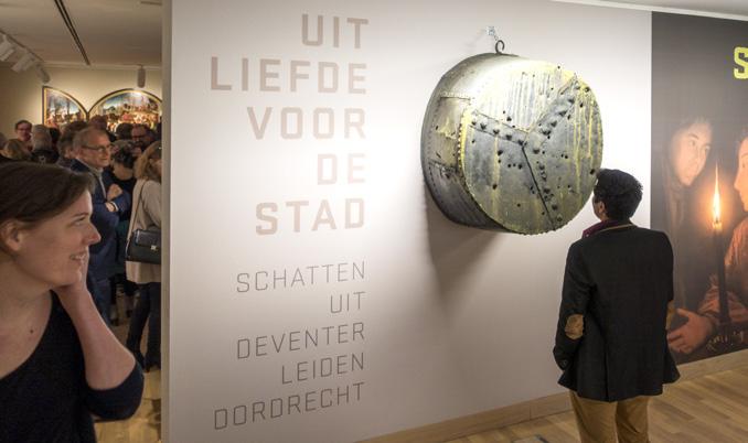 VERENIGING REMBRANDT Opkomen voor stedelijke collecties Uit liefde voor de stad schatten uit Deventer, Leiden en Dordrecht De stedelijke collecties in Nederland geven vorm aan het verleden en dragen