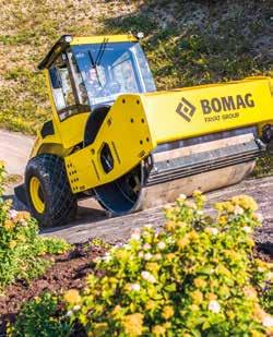 Ecomode en Ecostop De krachtige motoren van Bomag met Stage IV en Tier 4 final