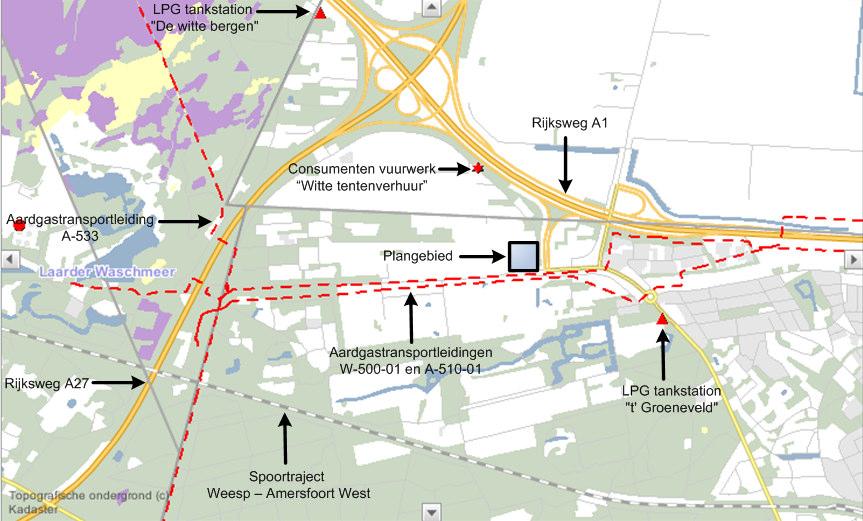 DHV B.V. 3 RISICOBRONNEN In dit hoofdstuk zijn de risicobronnen beschreven die mogelijk relevant zijn voor het bestemmingsplan.