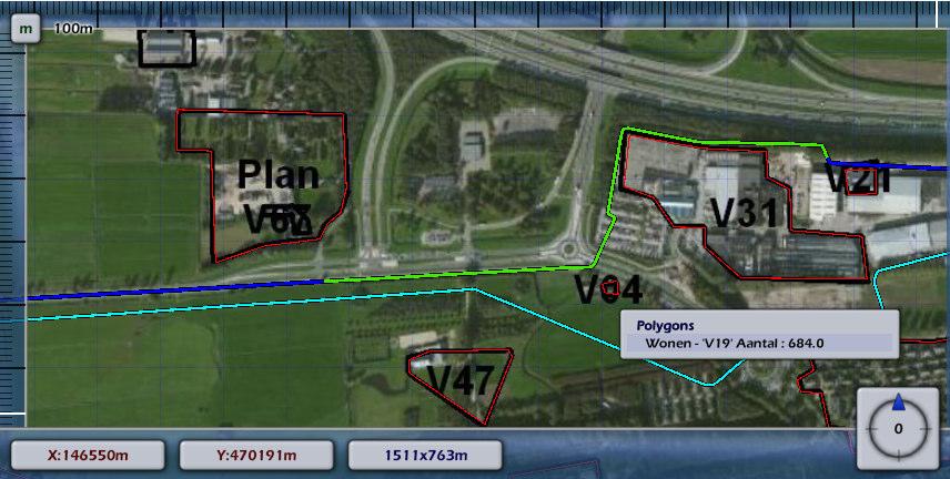 DHV B.V. Afbeelding 10. Kilometer leiding met hoogste overschrijdingsfactor ten opzichte van de oriëntatiewaarde. (groene lijn) Afbeelding 11. FN-curve leiding toekomstige situatie W-500-01 6.