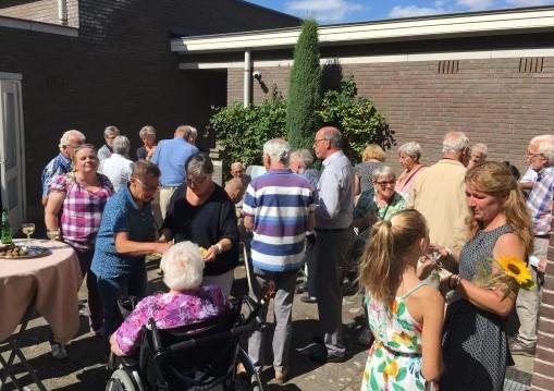 Het weer werkte ook dit jaar weer goed mee, het zonnetje scheen op menig bolletje.