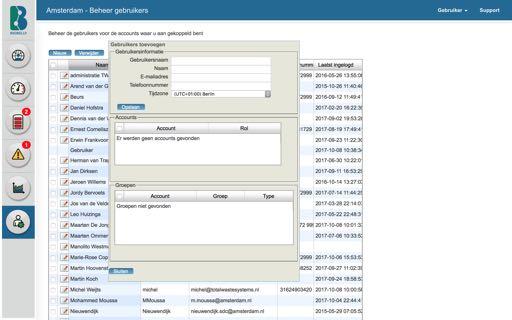 12 Gebruikers Administratie Gebruikers ntvangen inlggegevens m in te lggen p de Web Prtal en de Mbiele Applicatie.