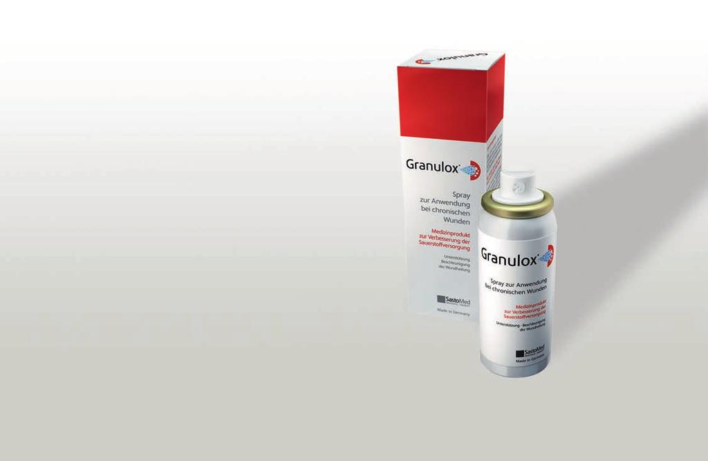 Granulox Hemoglobine Hemoglobinespray Bestrijdt hypoxie Stimuleert en verkort de natuurlijke wondheling tegen lagere behandelkosten Bestrijdt hypoxie door verhoging van het zuurstofgehalte in het
