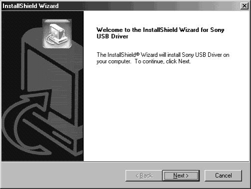 Installazione del driver USB Quando si usa Windows XP, non è necessario installare il driver USB. Quando il driver USB è installato, non è necessario installare il driver USB.