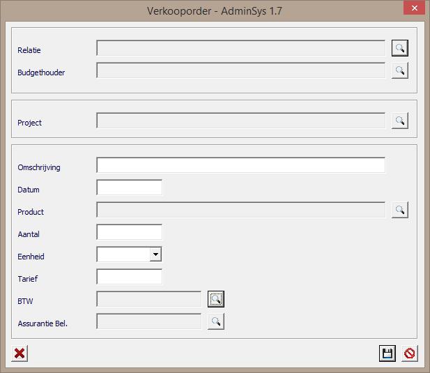 6.3. Inkoopfactuur wijzigen of verwijderen Inkoopfacturen kunnen geopend worden vanuit de toolbar door de factuur in het scherm met inkoopfacturen te selecteren en vervolgens op de knop te klikken.