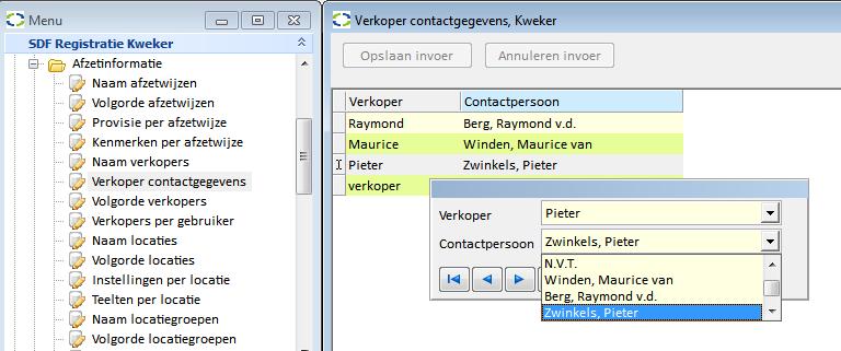 Fustcode op aanbiedingen mogelijk Het veld fustcode is aan table2 toegevoegd zodat het door uw consultant kan worden toegevoegd aan de layout van de aanbieding.