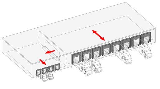 zijn. De afmeting en vorm van de shelter is de ideale oplossing voor bestelbussen als de Mercedes Sprinter of de VW Crafter, met de kenmerkende gebogen vorm en de scharnierende achterdeuren die je