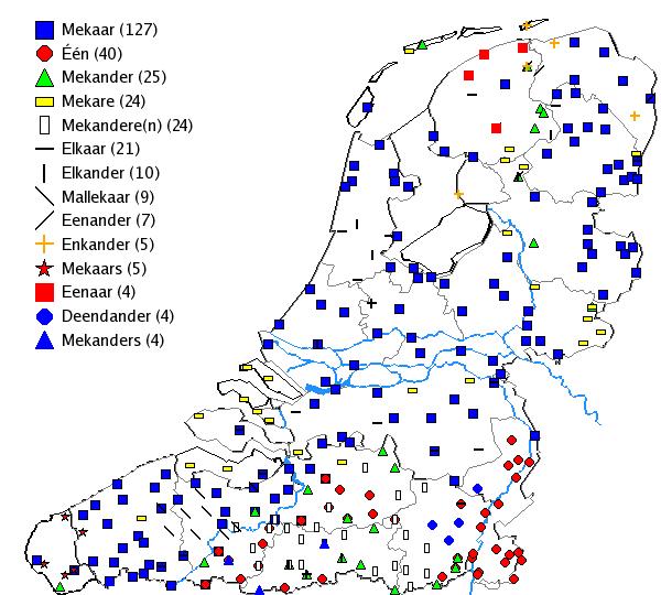 NEGATIE, REFLEXIVITEIT, RECIPROCITEIT 151 we deze verandering, al ingezet in de zeventiende eeuw, terugzien in het achttiende-eeuwse corpus. Deze vraag zal in 5.4.